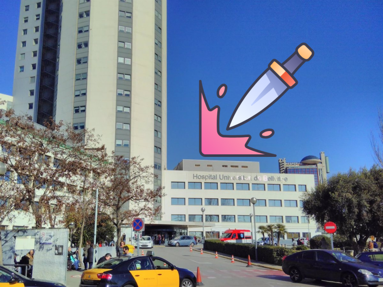 Reyerta a puñaladas: dos heridos por arma blanca en l'Hospitalet de Llobregat