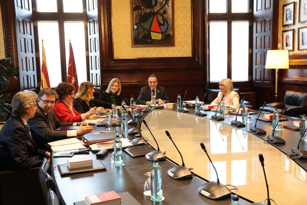 EuropaPress 6647989 presidente parlament josep rull encabeza reunion mesa