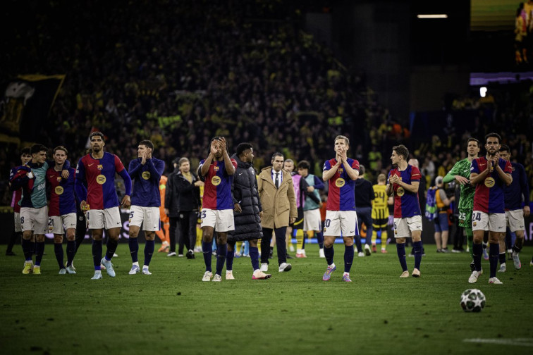 Un Barça irreconocible pierde en Dortmund (3-1) pero está en semis de Champions