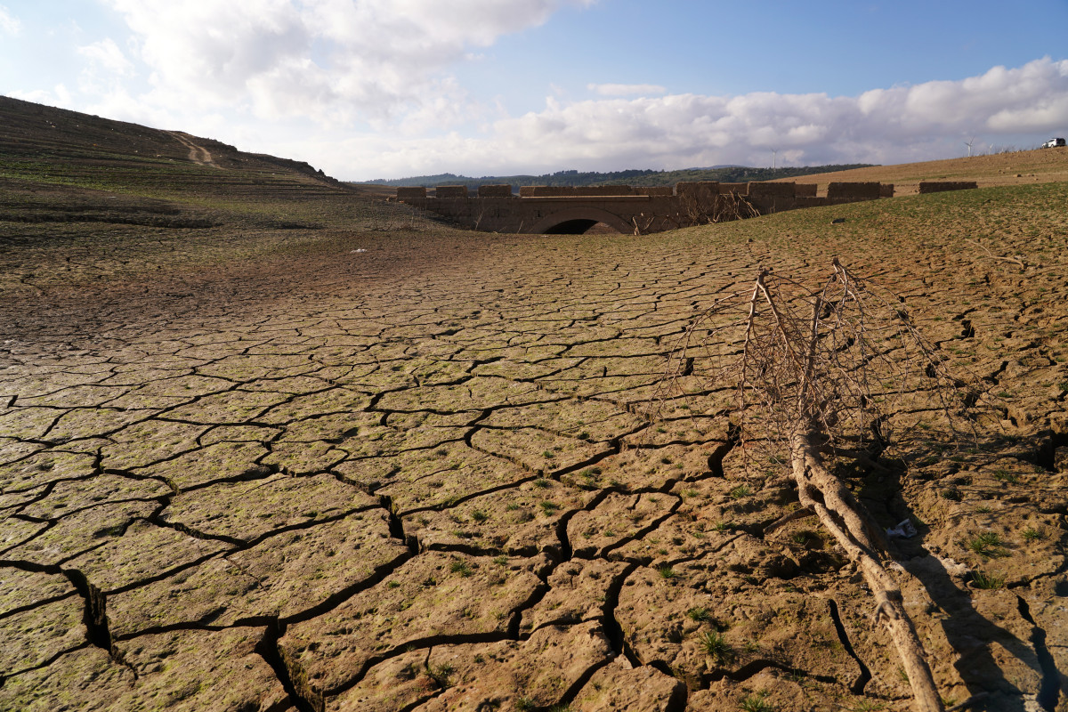 EuropaPress 5736516 restos antiguo pueblo penarubia quedado descubierto ausencia agua embalse