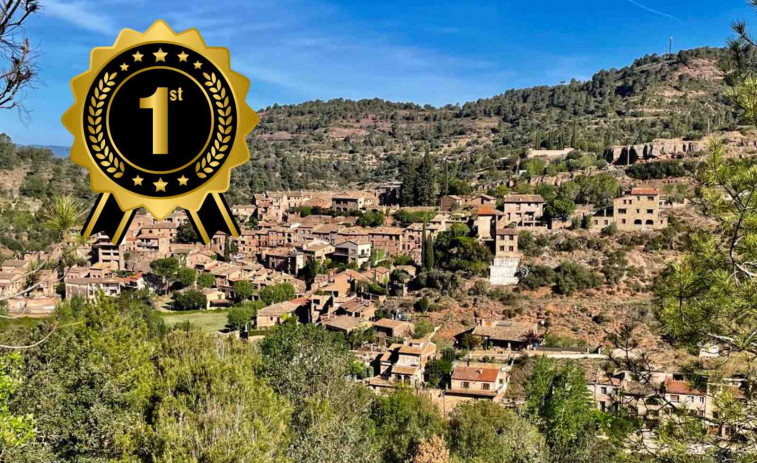 A solo 60 km de Barcelona: Este pueblo secreto ha ganado un prestigioso premio internacional