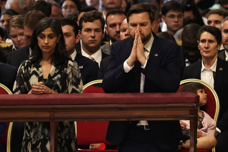 El Papa Francisco recibe a JD Vance justo antes de la bendición 'Urbi et Orbi'