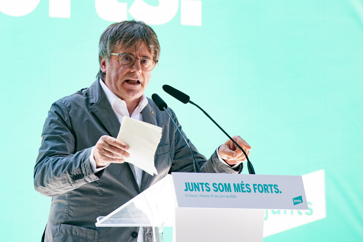 Archivo - El expresidente de la Generalitat de Catalunya, Carles Puigdemont