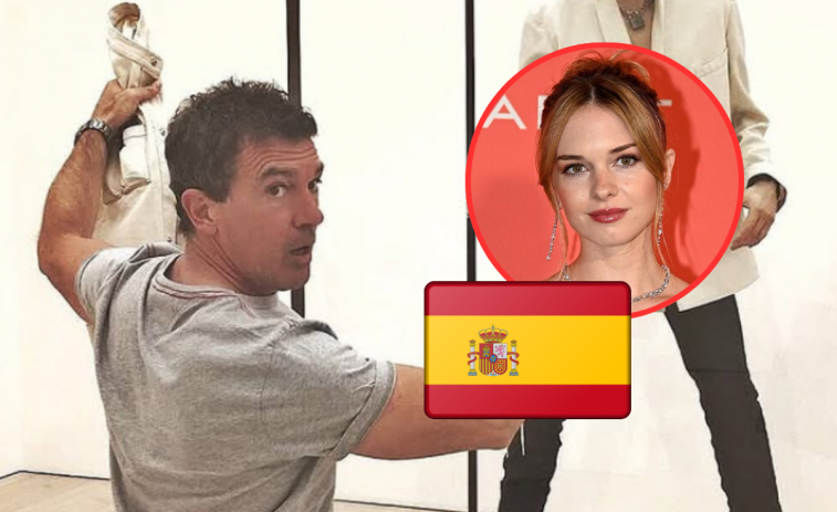 Antonio Banderas presume del vínculo de su hija Stella del Carmen con España