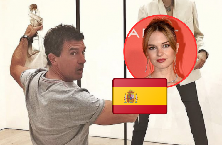 Antonio Banderas presume del vínculo de su hija Stella del Carmen con España