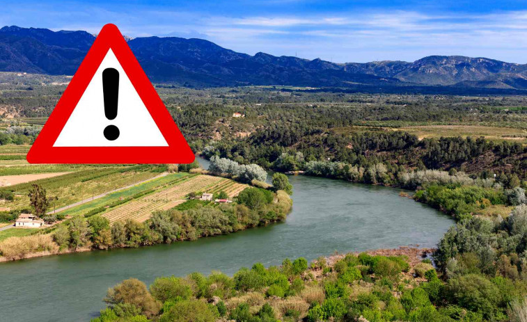 Alerta por posibles crecidas repentinas en barrancos y afluentes del Ebro en Tarragona