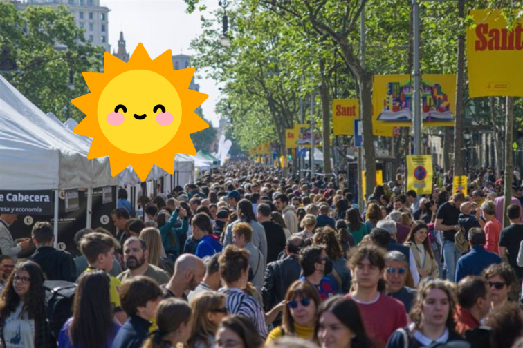 Tiempo en Catalunya: 23 de abril de 2025, una Diada de Sant Jordi marcada por el sol
