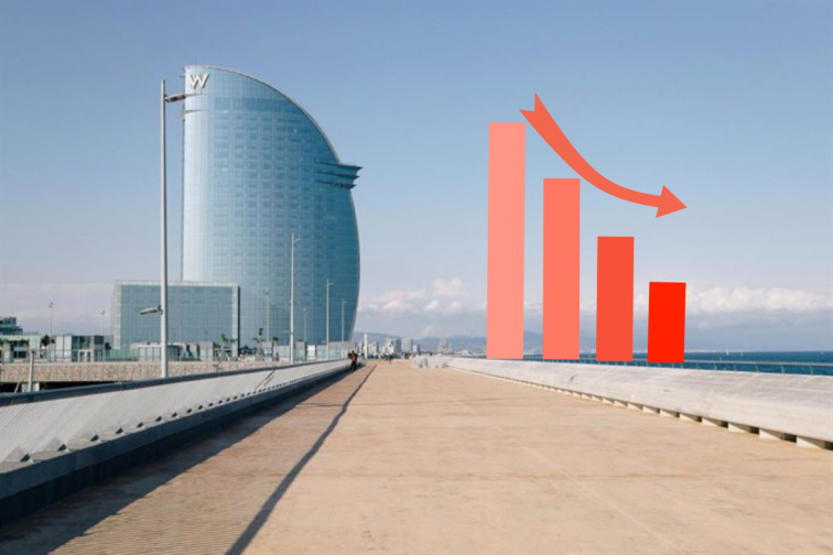 Marzo, un mal mes para el sector hotelero en Catalunya: los datos definitivos