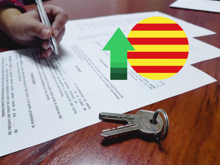 La firma de hipotecas en Catalunya suma 9 meses seguidos de ascensos