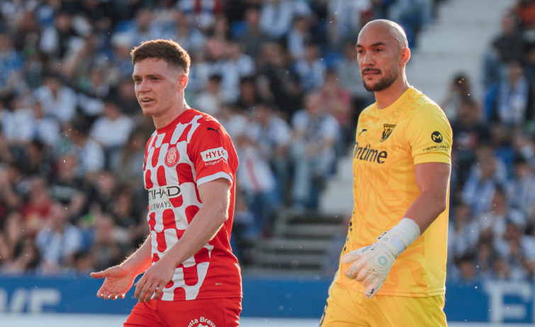 El Girona sigue metido en el lío del descenso tras empatar en Leganés (1-1)