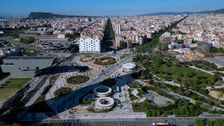 Collboni inaugura el Parc de les Glòries: un nuevo hito para Barcelona después de más de 10 años de trabajo