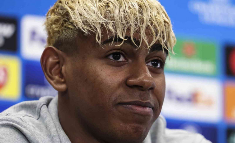 Lamine Yamal, en la previa de la Champions: 