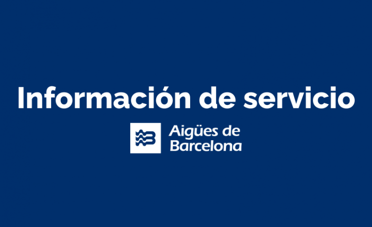 El suministro de agua vuelve a funcionar con normalidad tras el apagón