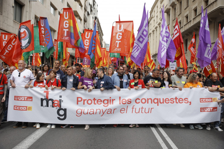 Choque de cifras en Catalunya: la Urbana habla de 2.200 manifestantes; los organizadores, de más de 5.000