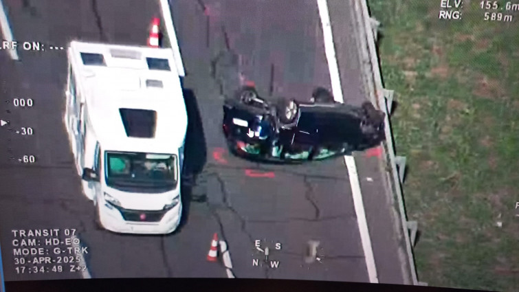 Accidente en la AP-7 en Castellet i la Gornal causa 15,5 kilómetros de retenciones