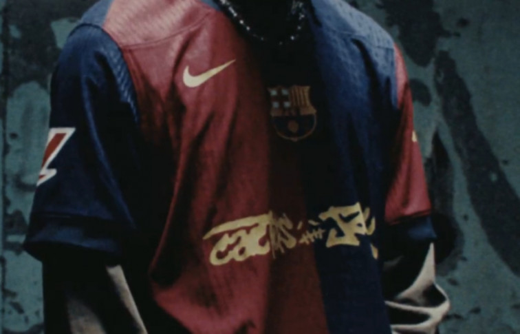 ¡Confirmado! El Barça lucirá el nombre del controvertido Travis Scott en la camiseta del Clásico contra el Madrid