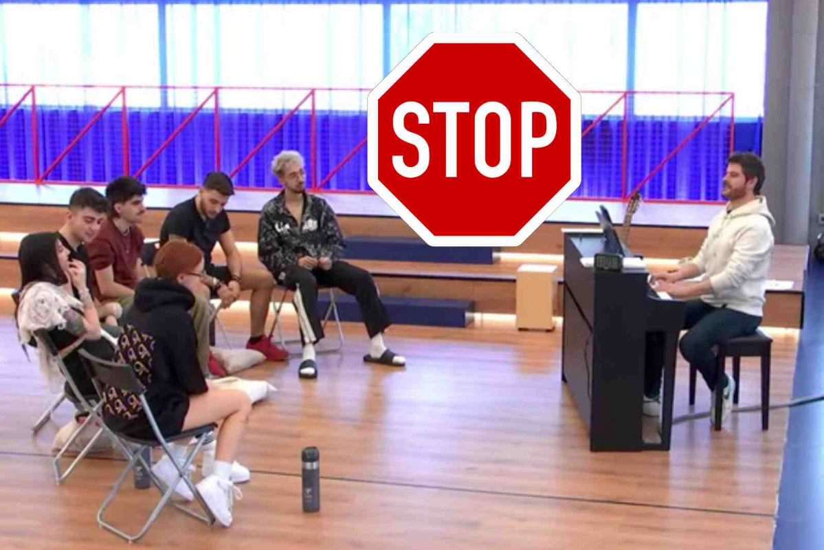 Gerard Ibáñez dando clase en la academia de OT 2023