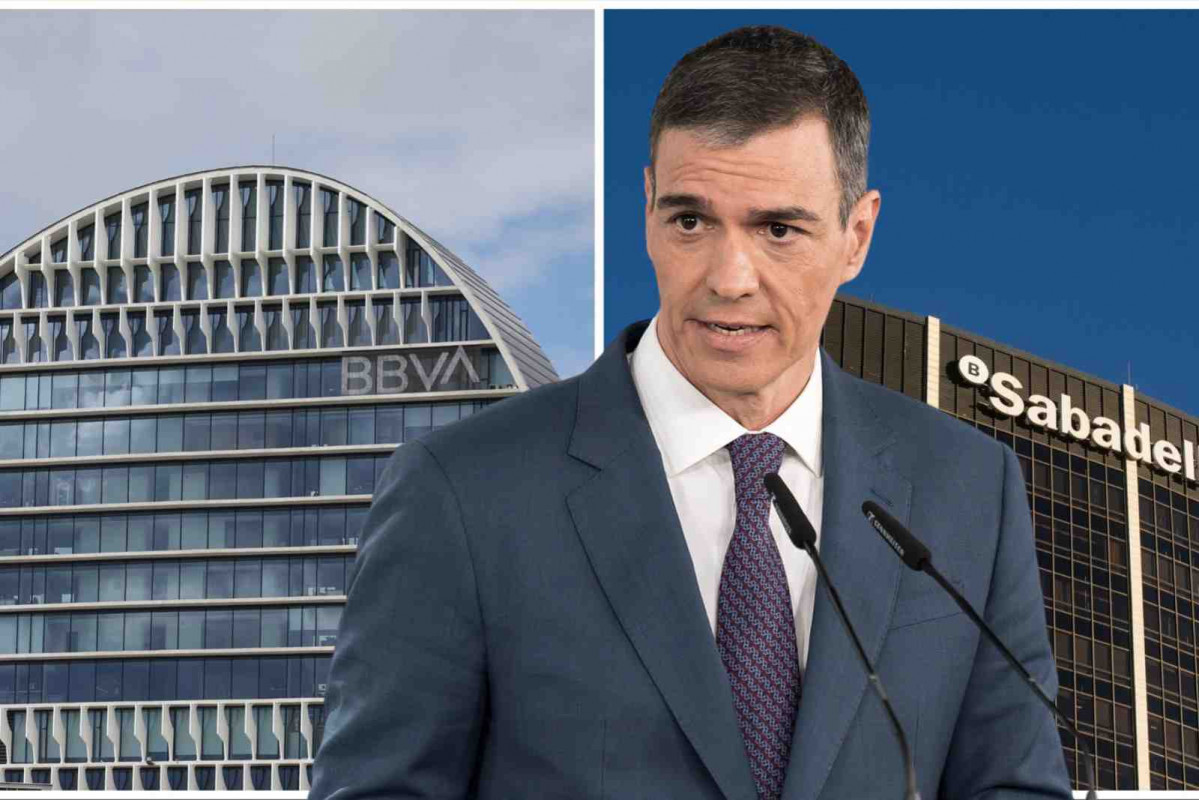 Pedro Sánchez   BBVA, Sabadell   EP