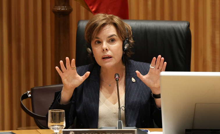 Sáenz de Santamaría niega el espionaje con Pegasus y se desmarca de la 'Operación Catalunya'
