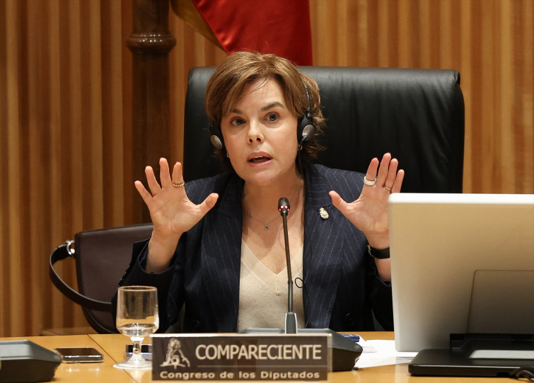 Sáenz de Santamaría niega el espionaje con Pegasus y se desmarca de la 'Operación Catalunya'