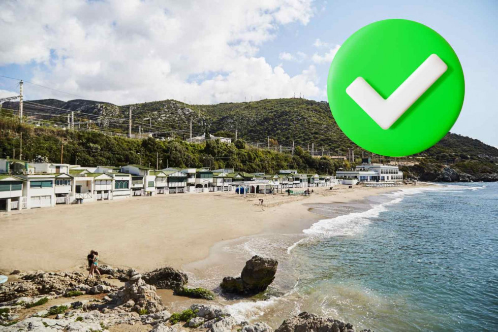 Platja del Garraf, a Sitges   Aj. de Sitges