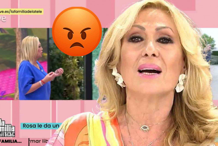 'Rabiosa Benito': el inesperado desplante de Rosa Benito en un directo de 'La Familia de la Tele'
