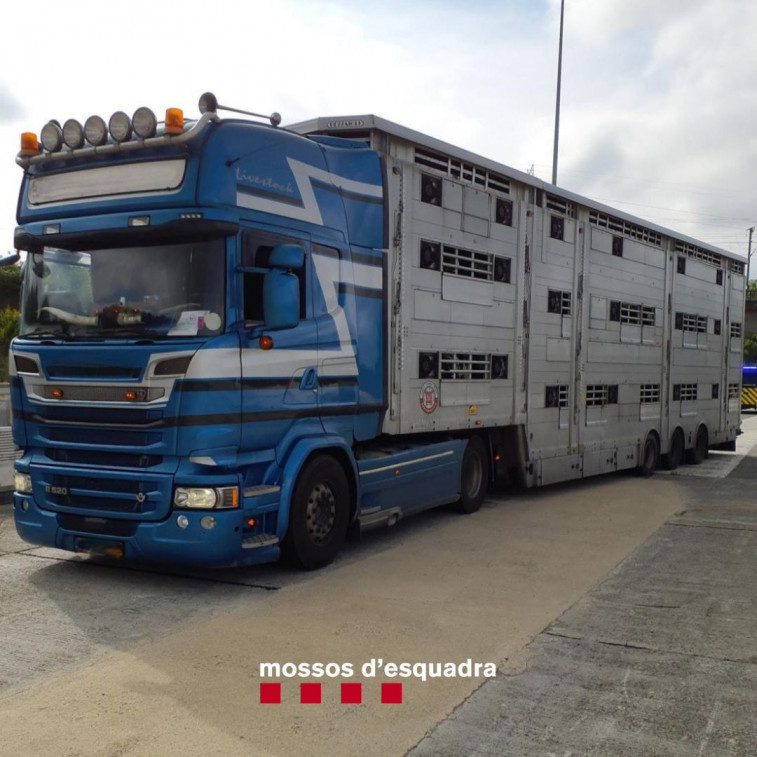 Detenido un camionero por un accidente con 7 vehículos implicados en la AP-7