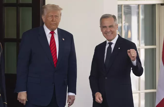 Choque diplomático entre Trump y Carney: “Canadá no está en venta” frente a “nunca digas nunca”