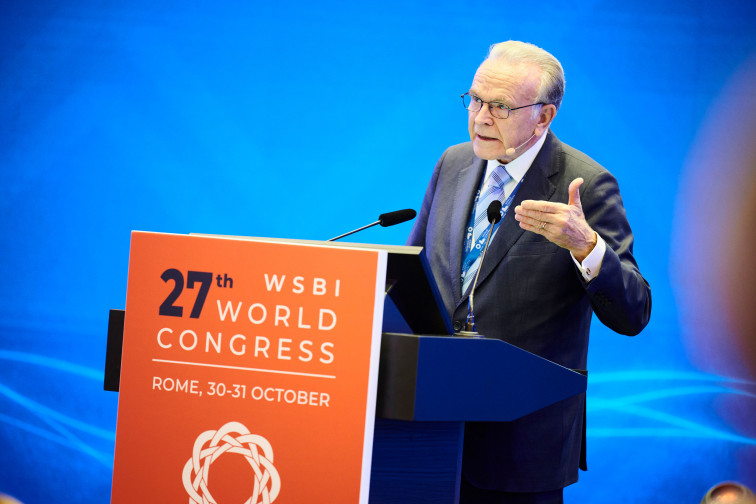 Isidro Fainé reúne en Bruselas al WSBI para impulsar la innovación y la acción social global