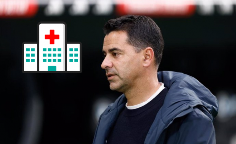 Míchel da un susto: el técnico del Girona, hospitalizado