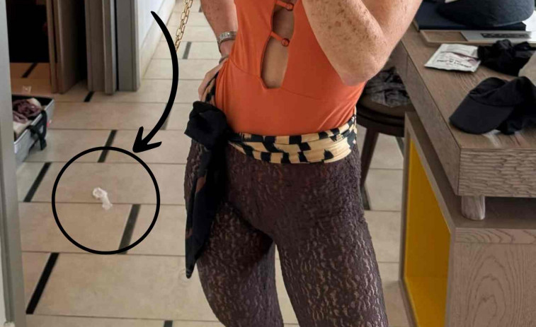 ¿Un condón en el suelo? La foto de Amelia Bono que incendia las redes