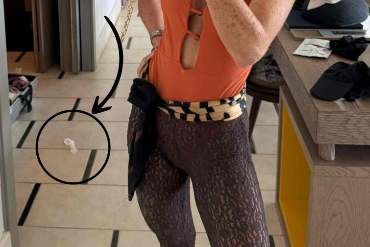 ¿Un condón en el suelo? La foto de Amelia Bono que incendia las redes