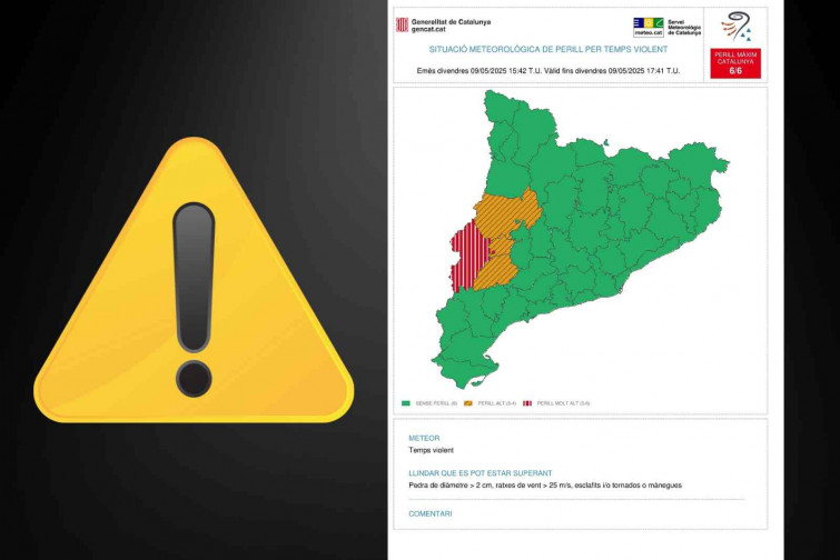 Activado el aviso en nivel de peligro máximo por 