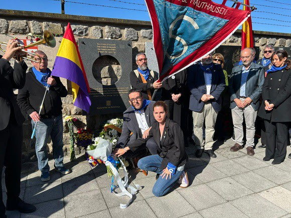 La ACM hace historia en Mauthausen en el 80 aniversario de la liberación del campo de concentración