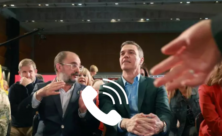 Lambán denuncia numerosas llamadas de Pedro Sánchez para reprocharle sus opiniones