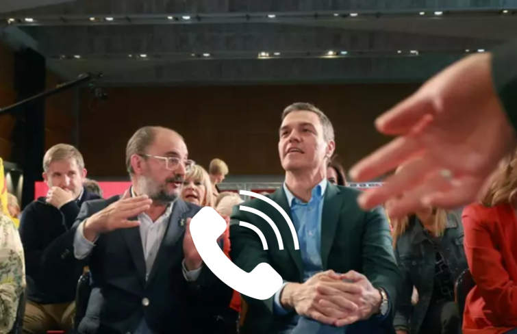 Lambán denuncia numerosas llamadas de Pedro Sánchez para reprocharle sus opiniones