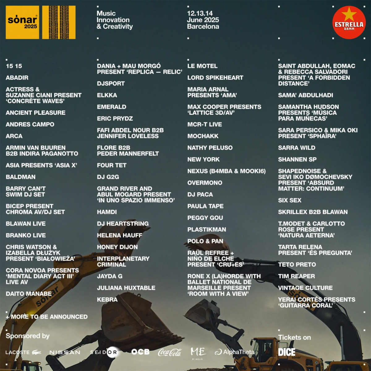 IG Post Primeros artistas Sonar 2025 1536x1536