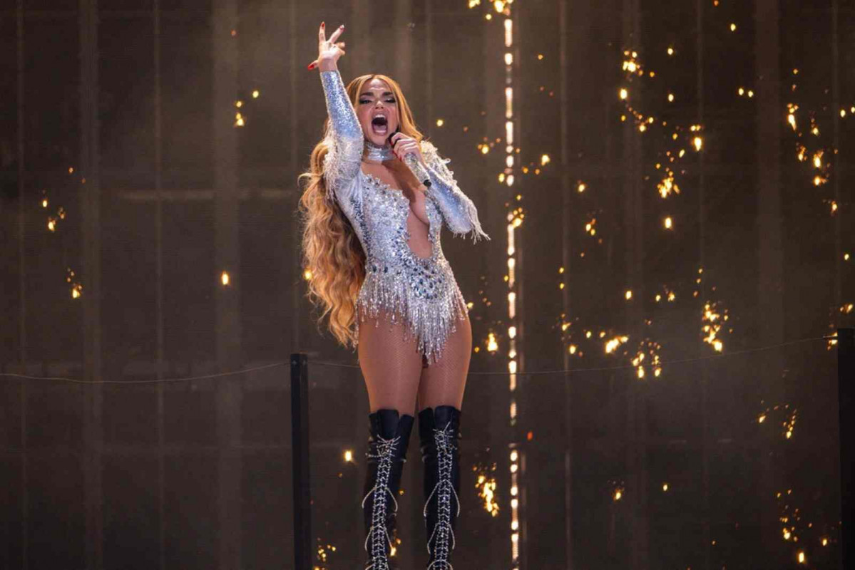 Melody en la semifinal de Eurovisión 2025