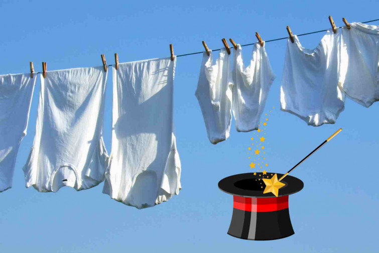 El truco definitivo y barato para quitar el amarillento de tu ropa blanca