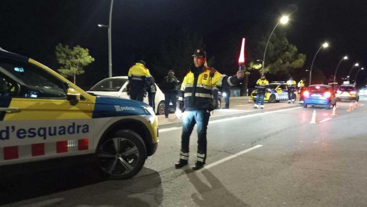 Bajan los conductores que dan positivo por drogas en los controles de los Mossos