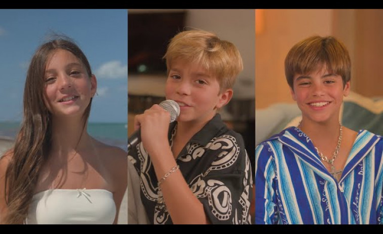 VÍDEO: Milan y Sasha, los hijos de Shakira y Gerard Piqué, debutan en la música con 'The One'