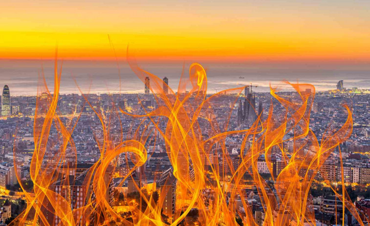 El infierno que llega a Barcelona: olas de calor de hasta 19 días y noches a 30 °C