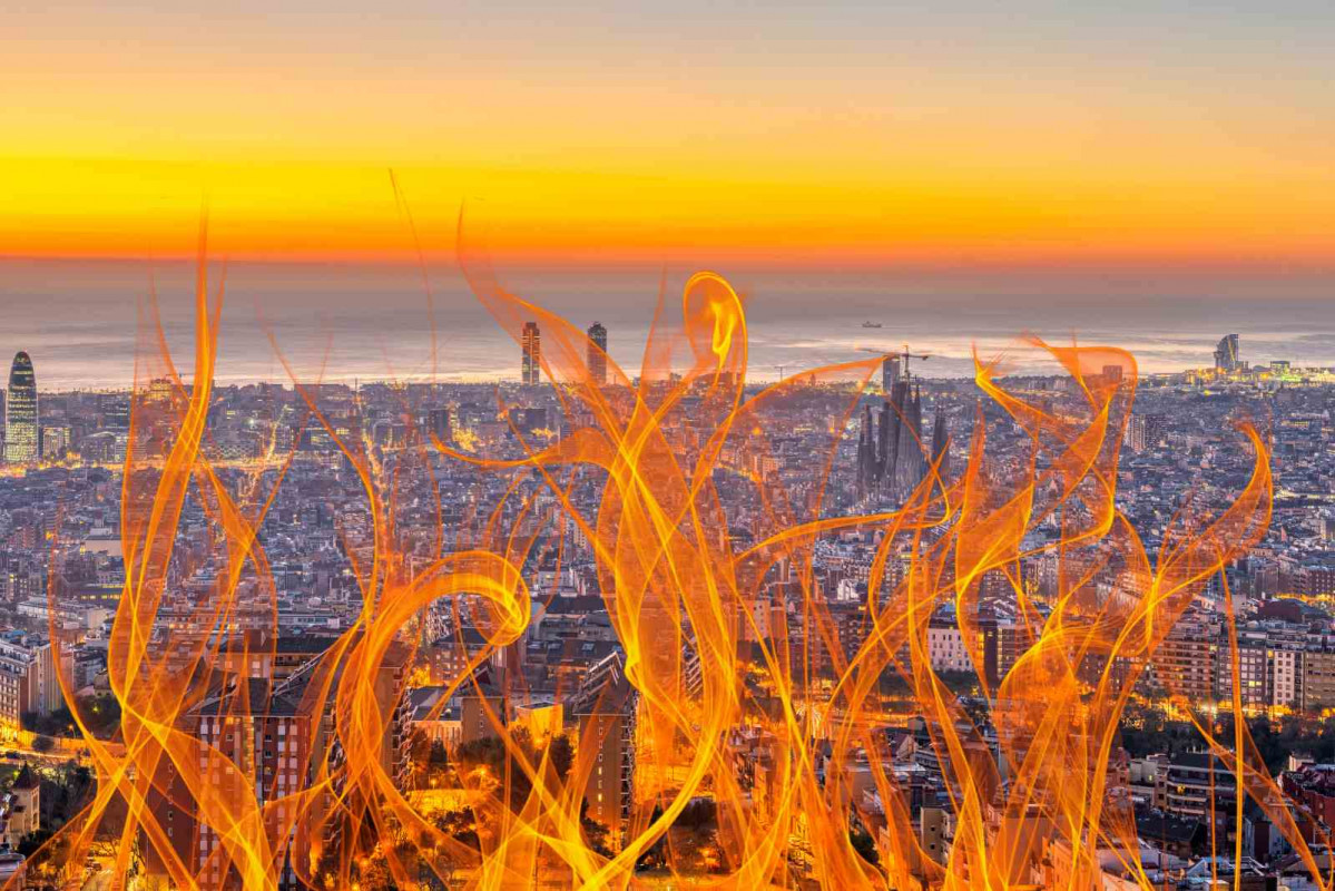 Fuego, Barcelona
