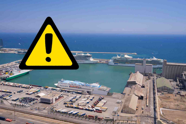 Stop Creuers asegura que el aire de los puertos de Barcelona y Tarragona es 