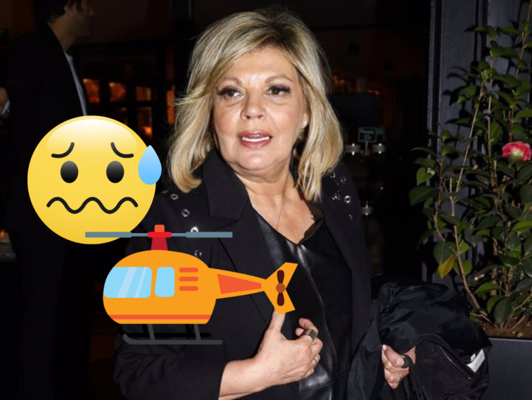 Pánico en el rostro: Terelu Campos vuelve a 'Supervivientes'