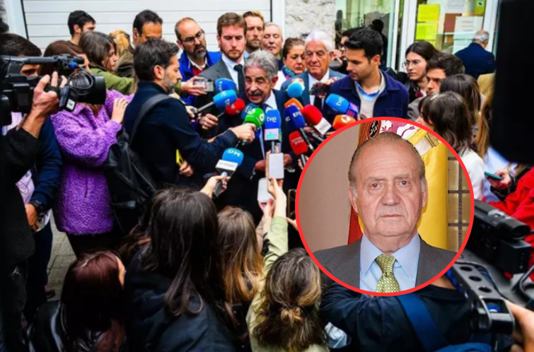 Revilla, firme tras el acto de conciliación con el Rey Emérito: 