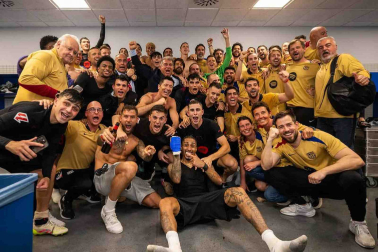 Laporta lanza una bomba inesperada tras conquistar el título de Liga