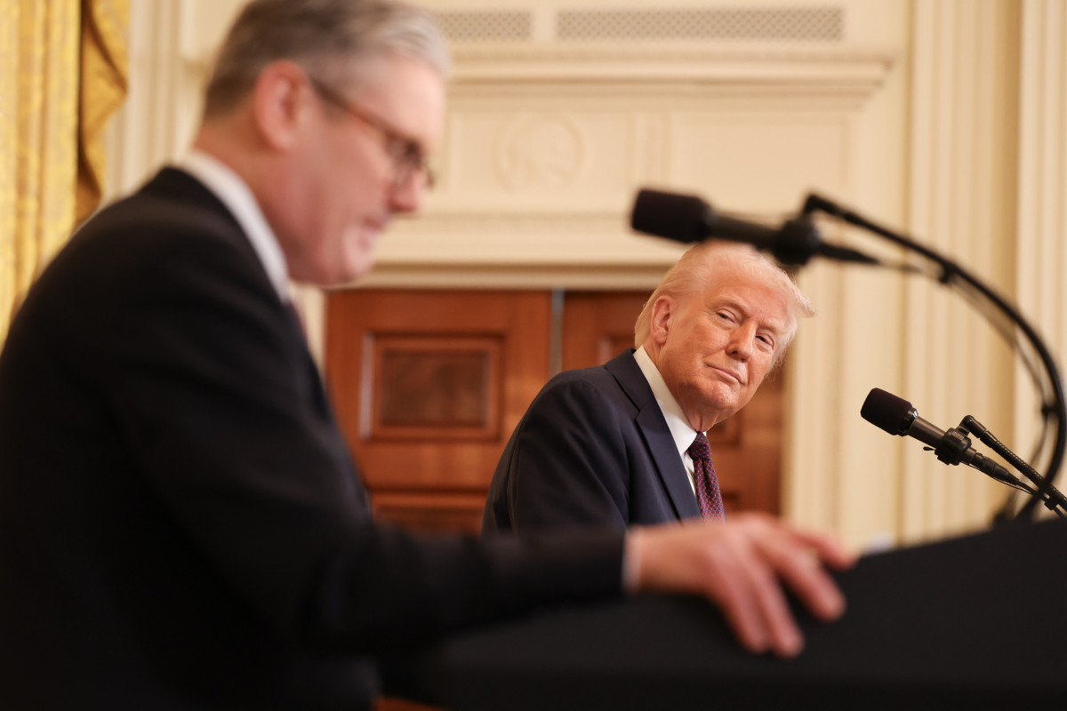 EuropaPress 6548553 handout 28 february 2025 us washington us president donald trump and