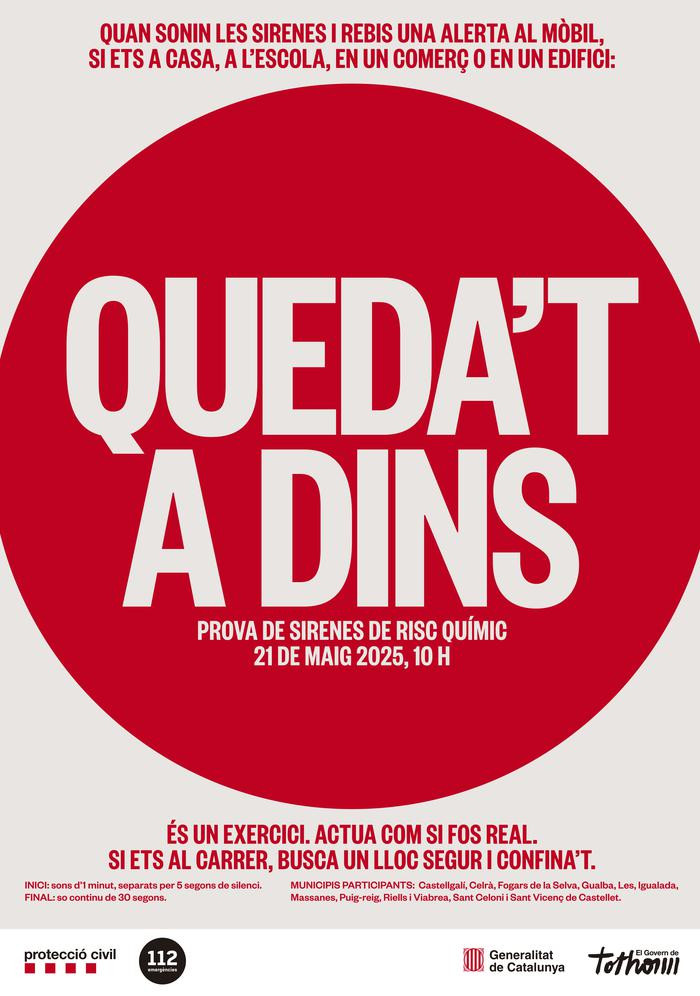 Cartell prova sirenes altres municipis 21 maig 2025 CAT preview