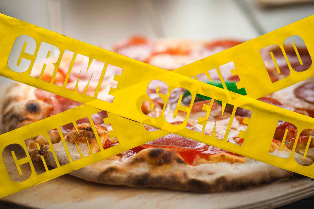 Pizza, crimen